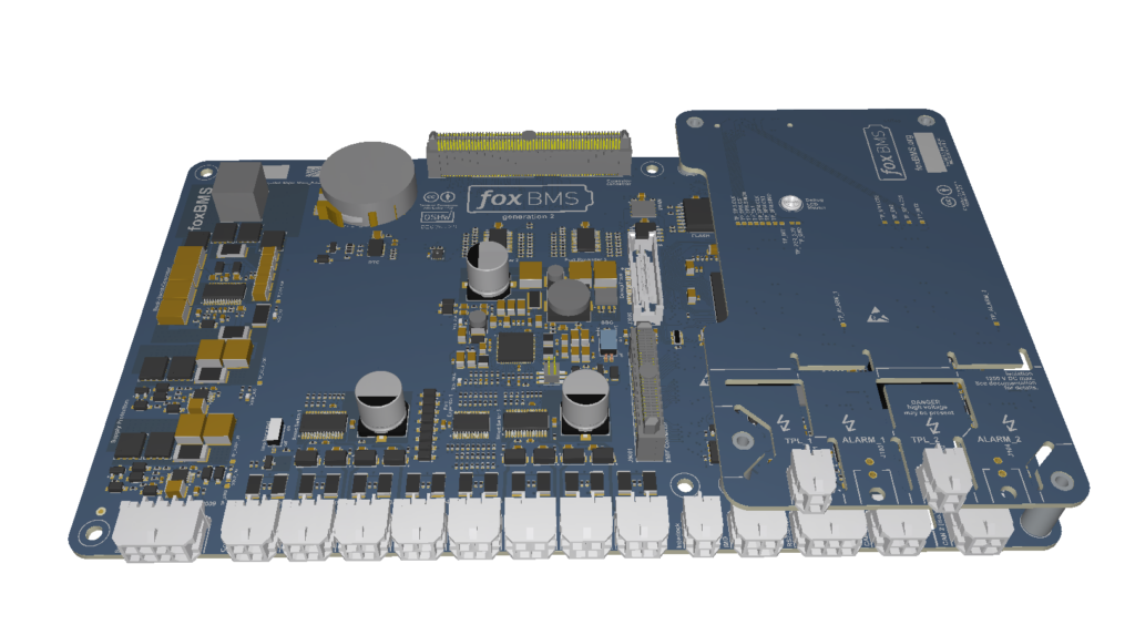 BMS-Master with mounted BMS-Interface
